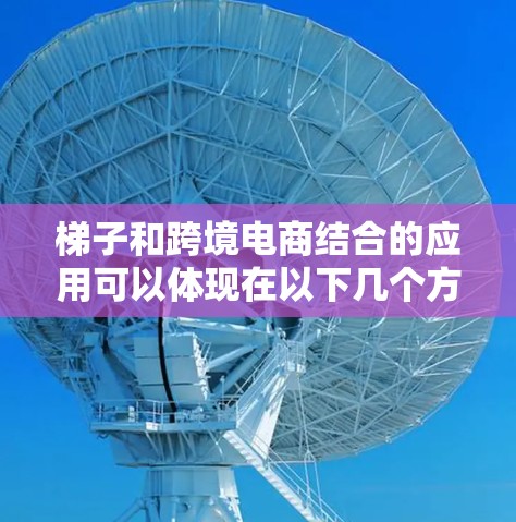 梯子和跨境电商结合的应用可以体现在以下几个方面