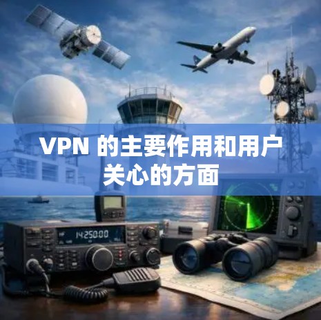 VPN 的主要作用和用户关心的方面