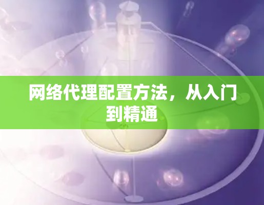 网络代理配置方法，从入门到精通