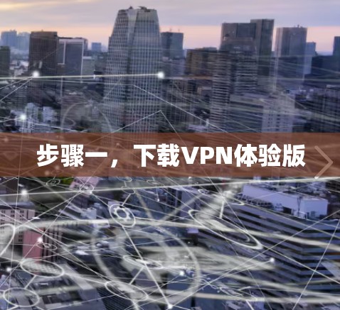 步骤一，下载VPN体验版