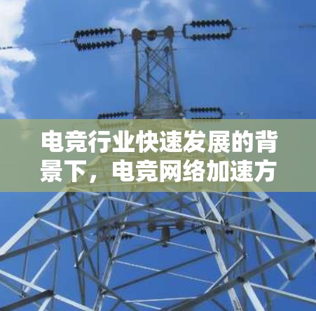 电竞行业快速发展的背景下，电竞网络加速方案的应用越来越广泛。以下是一些适合电竞行业使用的电竞网络加速方案