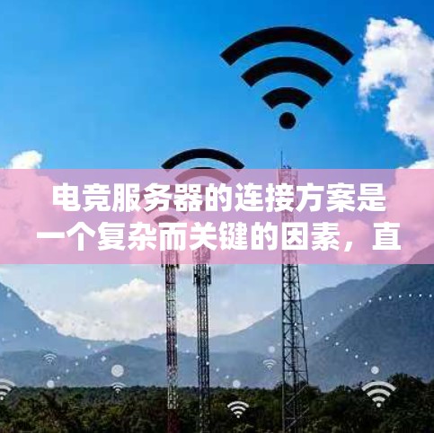 电竞服务器的连接方案是一个复杂而关键的因素，直接影响游戏的流畅性和用户体验。以下是一个系统化的总结，涵盖从硬件到软件的各个方面