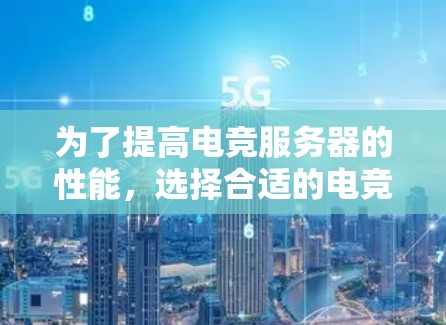 为了提高电竞服务器的性能,选择合适的电竞加速软件至关重要。以下是一些详细的步骤指南,帮助你找到适合自己的软件