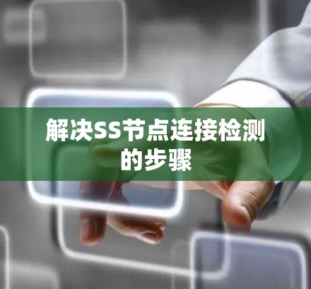 解决SS节点连接检测的步骤