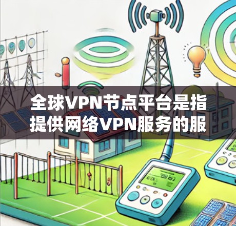 全球VPN节点平台是指提供网络VPN服务的服务器节点或网络基础设施。这些平台通过技术手段将用户的安全数据传输到目标服务器节点，确保数据的加密传输和访问控制。以下是全球VPN节点平台的详细介绍