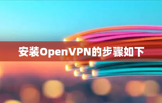 安装OpenVPN的步骤如下