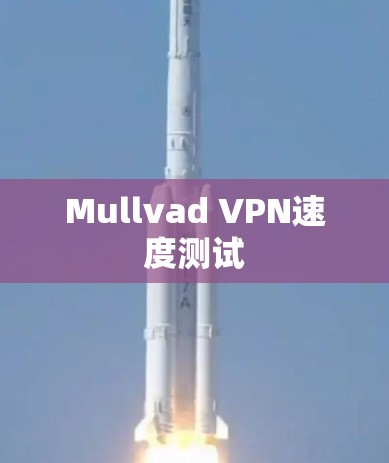 Mullvad VPN速度测试