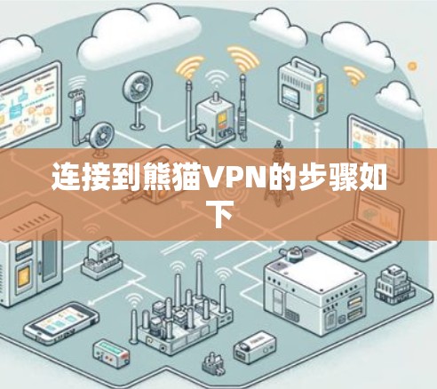 连接到熊猫VPN的步骤如下