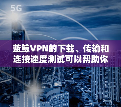 蓝鲸VPN的下载、传输和连接速度测试可以帮助你更好地了解其性能表现。以下是一些测试蓝鲸VPN的速度的常见方法和步骤
