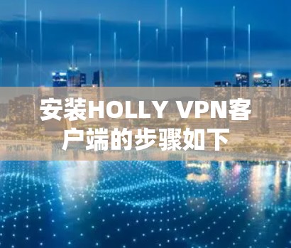 安装HOLLY VPN客户端的步骤如下 安装HOLLY VPN客户端的步骤如下
