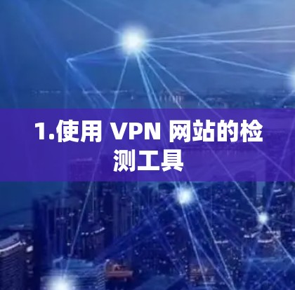 1.使用 VPN 网站的检测工具