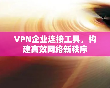 VPN企业连接工具，构建高效网络新秩序