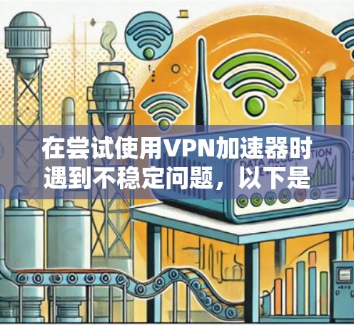 在尝试使用VPN加速器时遇到不稳定问题，以下是一个有条理的解决方案步骤