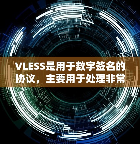 VLESS是用于数字签名的协议，主要用于处理非常大的字符串数据。以下是使用VLS签名的指南