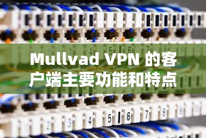 Mullvad VPN 的客户端主要功能和特点如下 Mullvad VPN 的客户端主要功能和特点如下