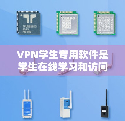 VPN学生专用软件是学生在线学习和访问网络资源时的有力工具，它通过虚拟网络保护学生的隐私和安全，满足了学生在计算机网络中的需求。以下是对该软件的详细介绍