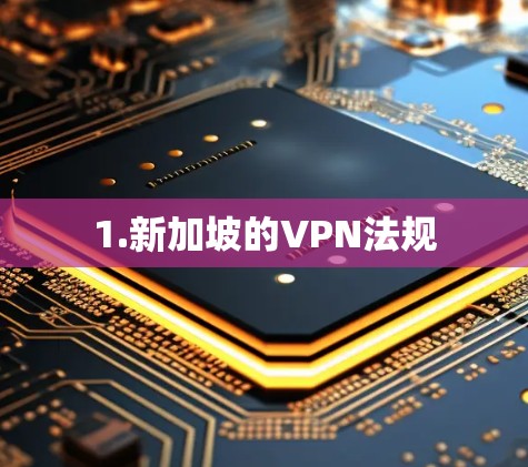 1.新加坡的VPN法规 1.新加坡的VPN法规