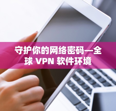 守护你的网络密码—全球 VPN 软件环境