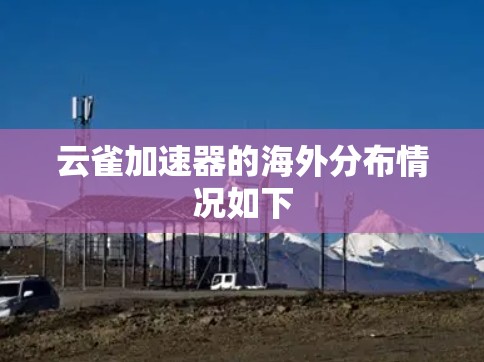 云雀加速器的海外分布情况如下