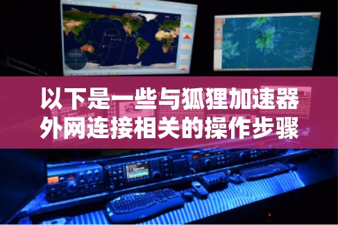 以下是一些与狐狸加速器外网连接相关的操作步骤和内容,以帮助您理解如何配置和使用狐狸加速器 以下是一些与狐狸加速器外网连接相关的操作步骤和内容,以帮助您理解如何配置和使用狐狸加速器