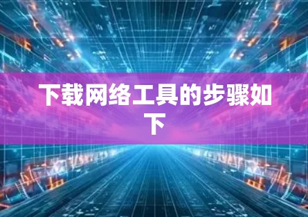 下载网络工具的步骤如下