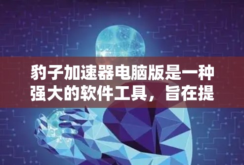 豹子加速器电脑版是一种强大的软件工具，旨在提升电脑的性能，优化运行。以下是对其的详细分析