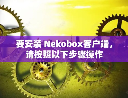 要安装 Nekobox客户端,请按照以下步骤操作 要安装 Nekobox客户端,请按照以下步骤操作