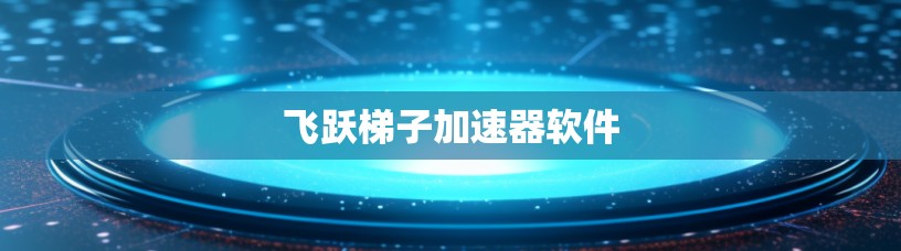 飞跃梯子加速器软件