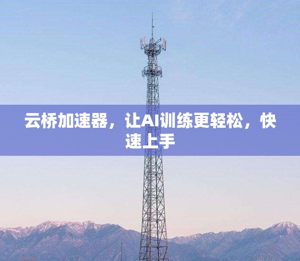 云桥加速器，让AI训练更轻松，快速上手