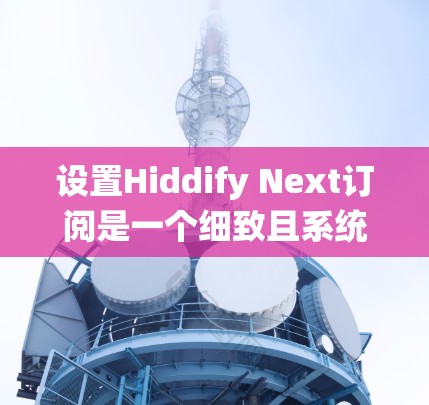 设置Hiddify Next订阅是一个细致且系统的过程，确保订阅内容正确且有效。以下是一个清晰的步骤指南