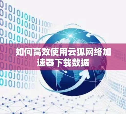 如何高效使用云狐网络加速器下载数据 如何高效使用云狐网络加速器下载数据