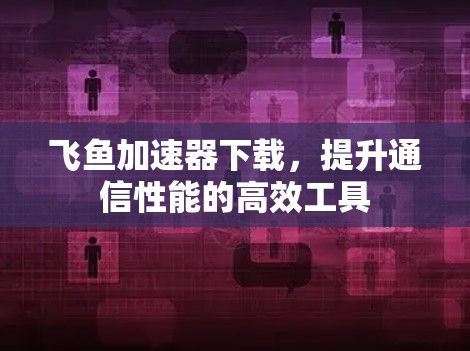 飞鱼加速器下载,提升通信性能的高效工具