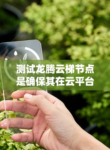 测试龙腾云梯节点是确保其在云平台上的稳定运行的重要步骤。以下是一个系统化的步骤指南 测试龙腾云梯节点是确保其在云平台上的稳定运行的重要步骤。以下是一个系统化的步骤指南