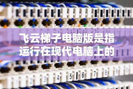 飞云梯子电脑版是指运行在现代电脑上的版本,它结合了多种功能,提供了一种集成的开发框架。以下是对飞云梯子电脑版的详细分析