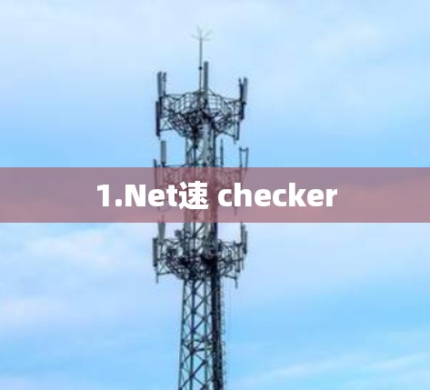 1.Net速 checker 1.Net速 checker