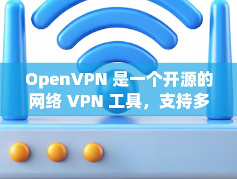 OpenVPN 是一个开源的网络 VPN 工具，支持多种协议，提供远程访问、数据传输、会议、视频会议、直播等多种功能。以下是一些 OpenVPN 工具及其功能