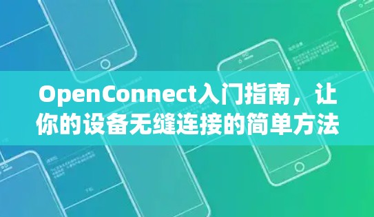 OpenConnect入门指南,让你的设备无缝连接的简单方法 OpenConnect入门指南,让你的设备无缝连接的简单方法