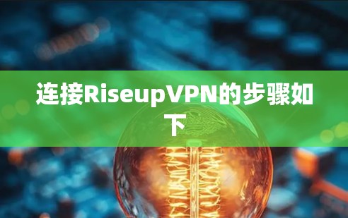 连接RiseupVPN的步骤如下