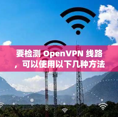 要检测 OpenVPN 线路，可以使用以下几种方法