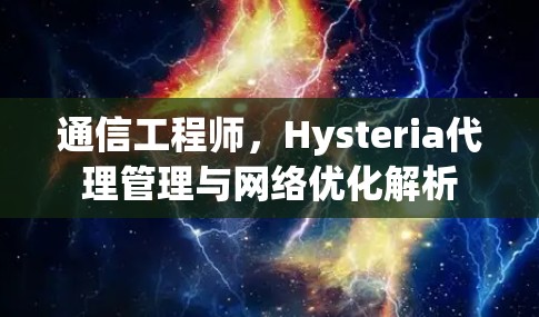 通信工程师,Hysteria代理管理与网络优化解析