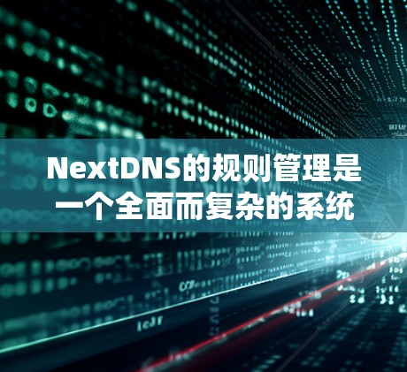 NextDNS的规则管理是一个全面而复杂的系统，旨在优化 DNS 配置，提升用户体验。以下是对 NextDNS规则管理功能的详细总结和实施建议