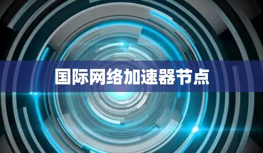 国际网络加速器节点