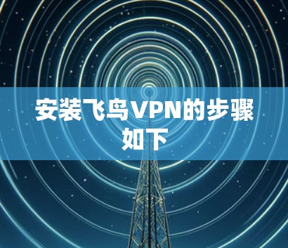安装飞鸟VPN的步骤如下