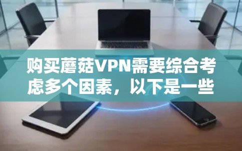 购买蘑菇VPN需要综合考虑多个因素,以下是一些关键点,帮助你做出明智的决定