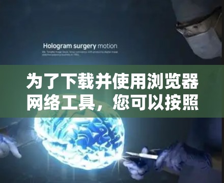 为了下载并使用浏览器网络工具，您可以按照以下步骤进行