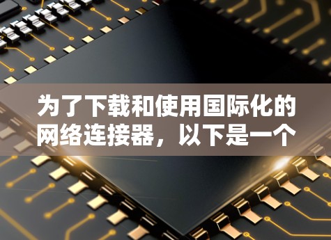 为了下载和使用国际化的网络连接器，以下是一个清晰的步骤指南