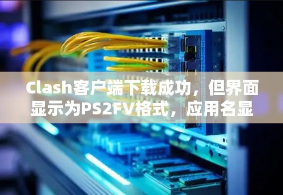 Clash客户端下载成功，但界面显示为PS2FV格式，应用名显示为CLASH1.PS2FV。以下是解决这个问题的步骤