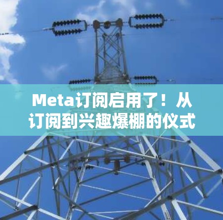 Meta订阅启用了!从订阅到兴趣爆棚的仪式感 Meta订阅启用了!从订阅到兴趣爆棚的仪式感