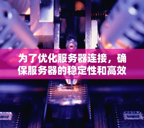 为了优化服务器连接，确保服务器的稳定性和高效运行，可以按照以下步骤进行操作
