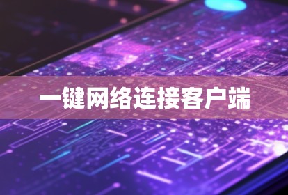 一键网络连接客户端